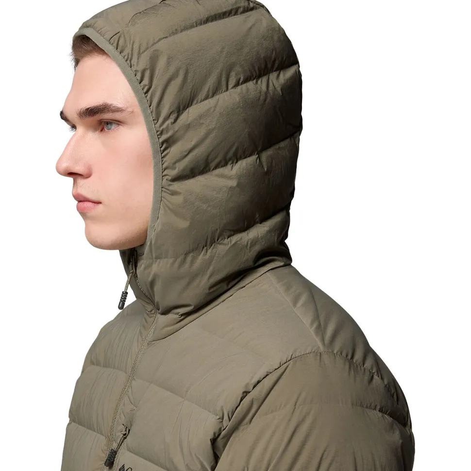 Drift Peak Stretch Down Hooded Jacket - Men's