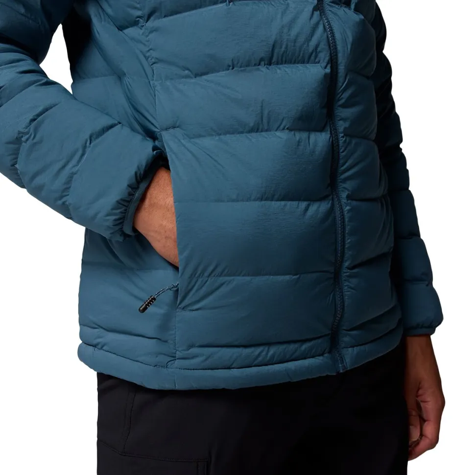 Drift Peak Stretch Down Hooded Jacket - Men's