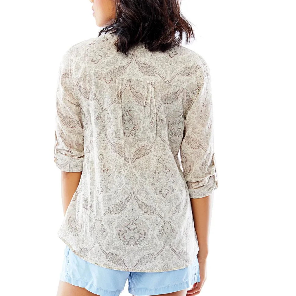 Dylan Gauze Shirt - Women's