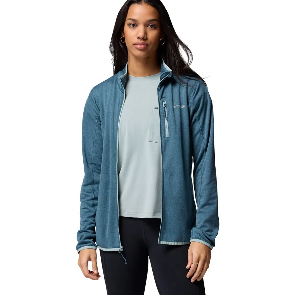 Essential Hike Grid Fleece Full-Zip Jacket - Women's