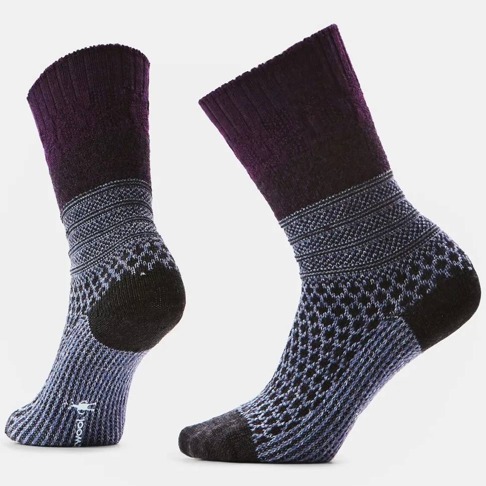 Everyday Popcorn Cable Crew Sock - Women's