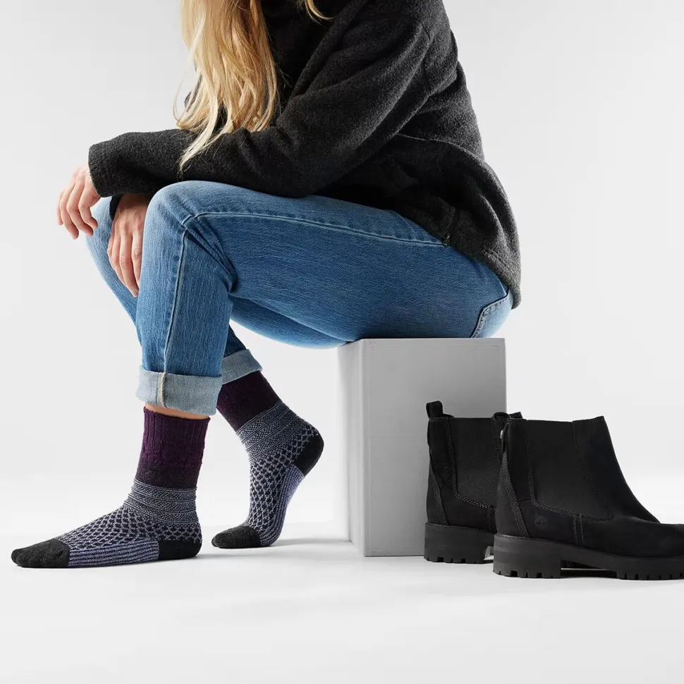 Everyday Popcorn Cable Crew Sock - Women's