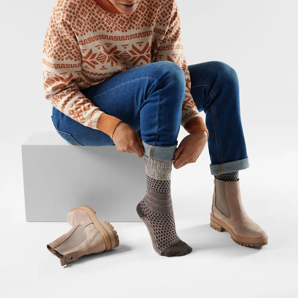 Everyday Popcorn Cable Crew Sock - Women's