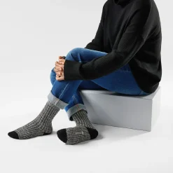 Everyday Waffle Press Crew Sock