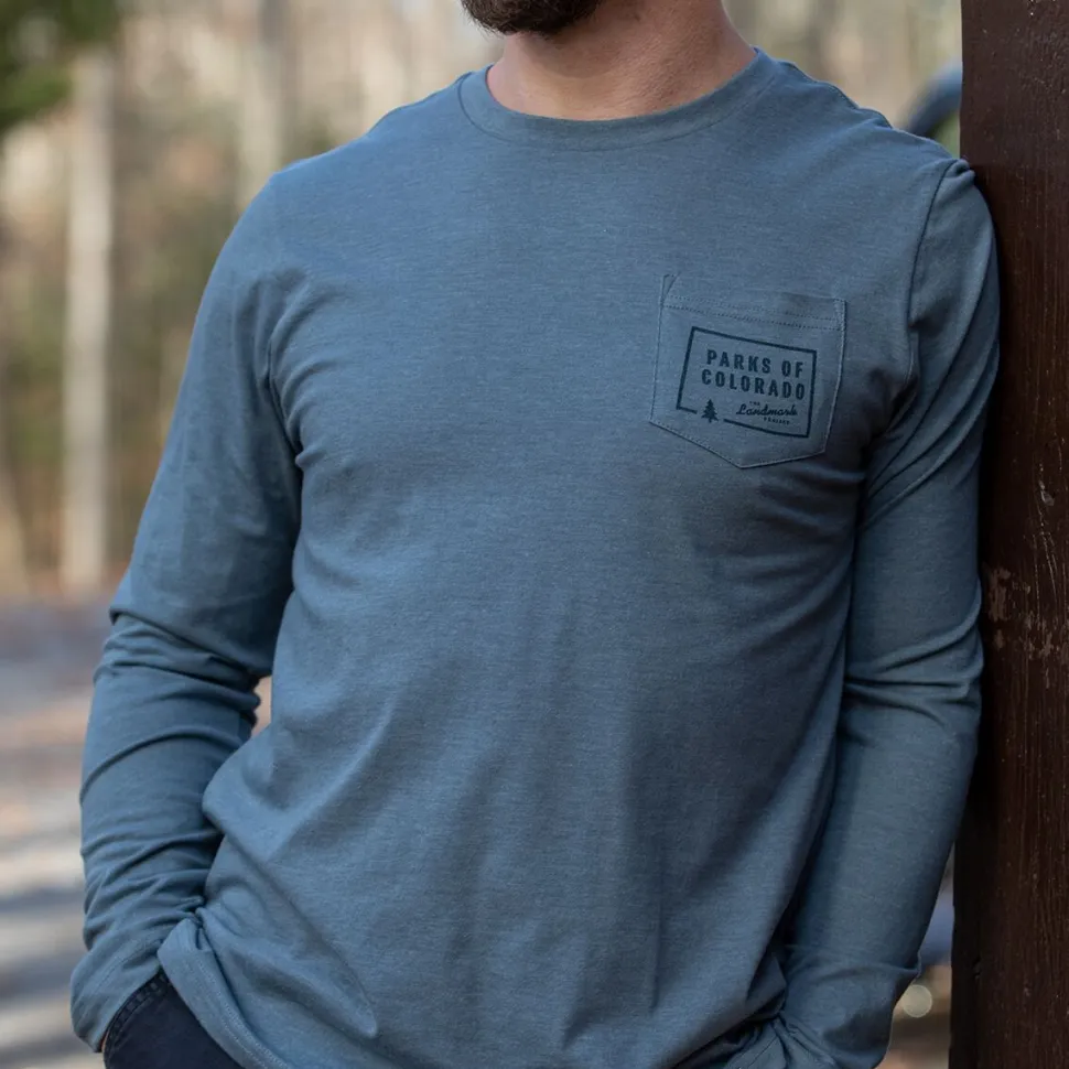 Explore Colorado Long-Sleeve Pocket T-Shirt