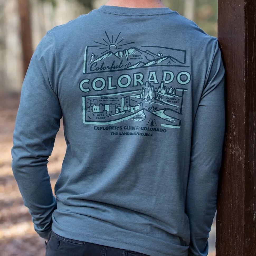 Explore Colorado Long-Sleeve Pocket T-Shirt