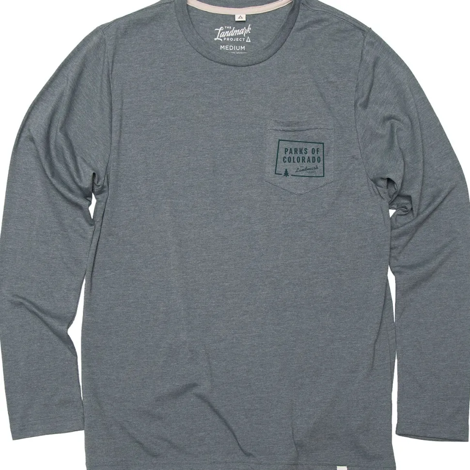 Explore Colorado Long-Sleeve Pocket T-Shirt