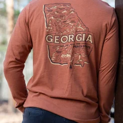 Explore Georgia Long-Sleeve Pocket T-Shirt