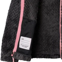 Fire Side Sherpa Hybrid Full-Zip Fleece Jacket - Girls'