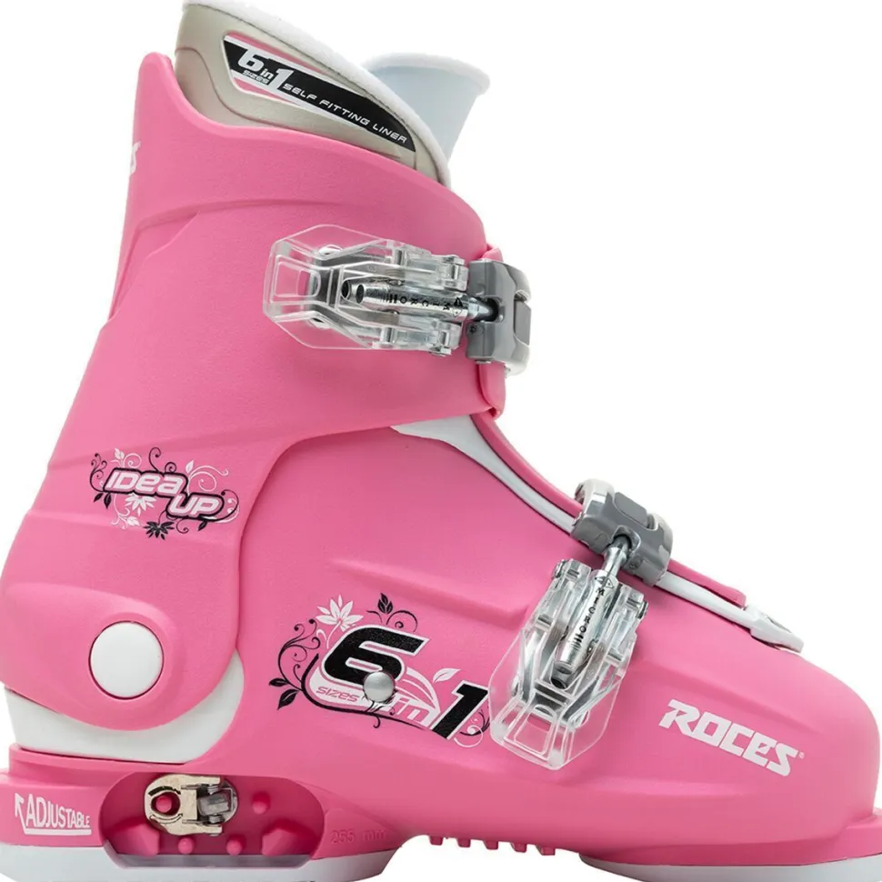 Flash Junior Pink Ski +Roce Adjustable Ski Boot - 2026