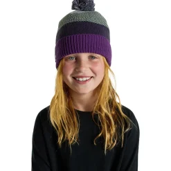 Fleece-Lined Pom Beanie - Kids'