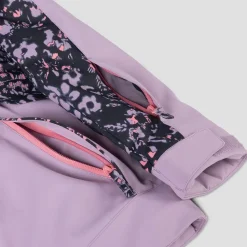 Floral Block Parka - Girls'