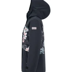 Floral Block Parka - Girls'