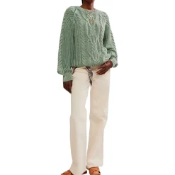 Frankie Cable Sweater - Women's