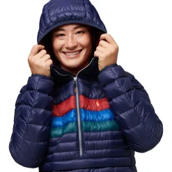 Fuego Down Hooded Pullover - Women's