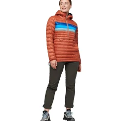 Fuego Down Hooded Pullover - Women's