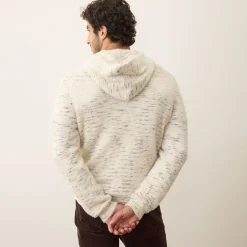 Fuzzy Sweater Hoodie - Men's