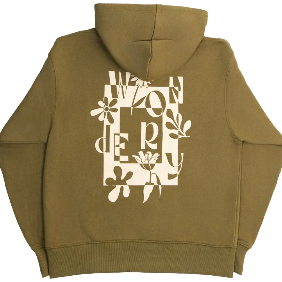 Geometric Florals Hoodie - Women's