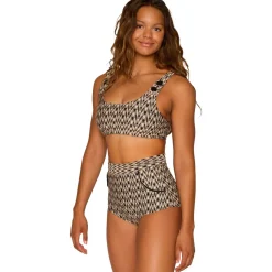 Georgia High Waist Bikini Bottom - Women's
