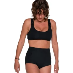 Georgia High Waist Bikini Bottom - Women's