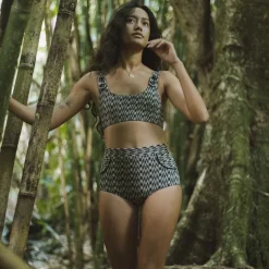 Georgia High Waist Bikini Bottom - Women's