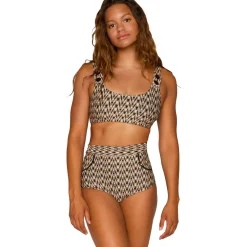 Georgia High Waist Bikini Bottom - Women's