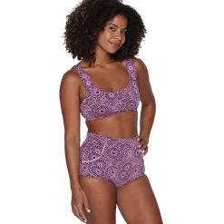 Georgia High Waist Bikini Bottom - Women's