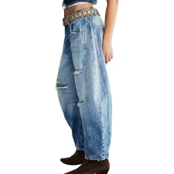 Good Luck Mid Rise Barrel Pant - Women's