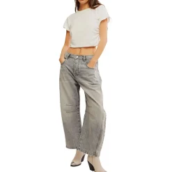 Good Luck Mid Rise Barrel Pant - Women's