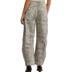 Good Luck Printed Barrel Pant - Women's