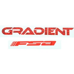 Gradient MTB Handlebar Sticker