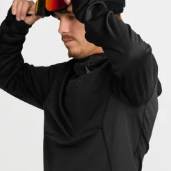 Gridlock Hooded Pullover Fleece - Men's