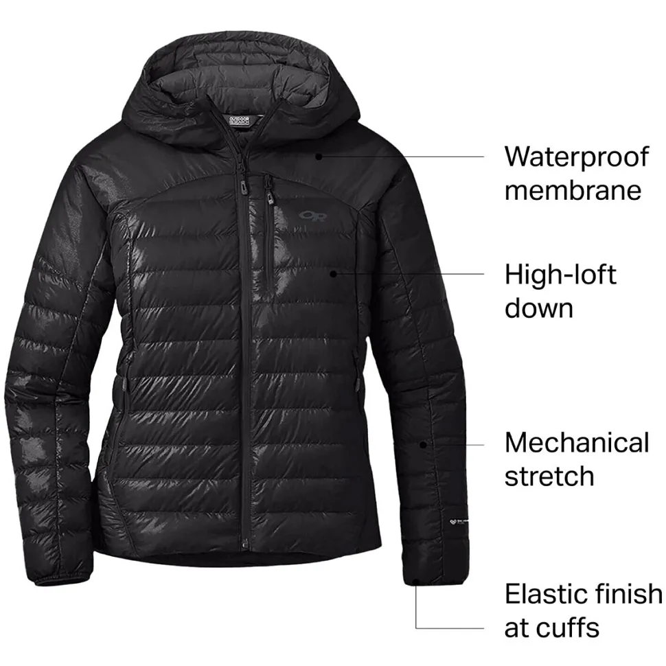Helium Down Hooded Jacket - Women's