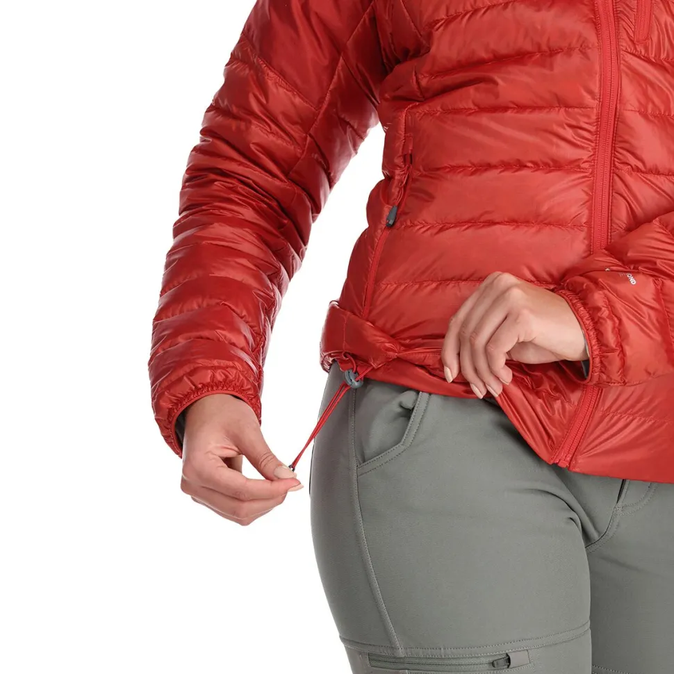 Helium Down Hooded Jacket - Women's