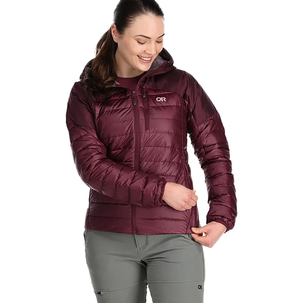 Helium Down Hooded Jacket - Women's
