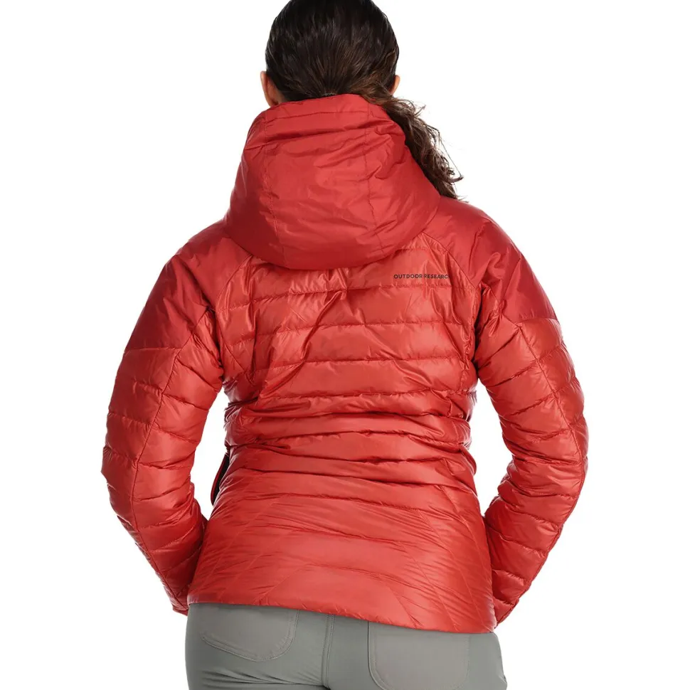 Helium Down Hooded Jacket - Women's