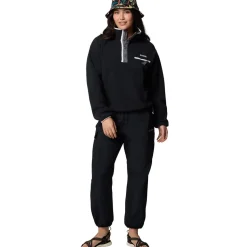 Helvetia II Cropped 1/2-Snap Fleece Pullover - Women's