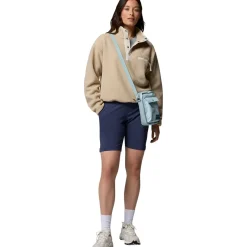 Helvetia II Cropped 1/2-Snap Fleece Pullover - Women's