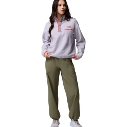 Helvetia II Cropped 1/2-Snap Fleece Pullover - Women's