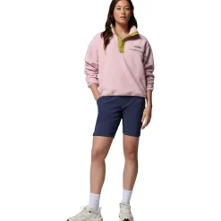 Helvetia II Cropped 1/2-Snap Fleece Pullover - Women's