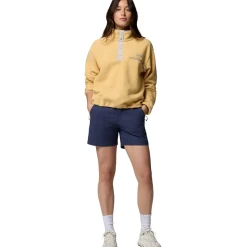 Helvetia II Cropped 1/2-Snap Fleece Pullover - Women's