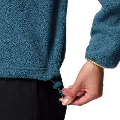 Helvetia II Cropped 1/2-Snap Fleece Pullover - Women's