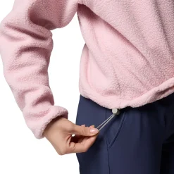 Helvetia II Cropped 1/2-Snap Fleece Pullover - Women's