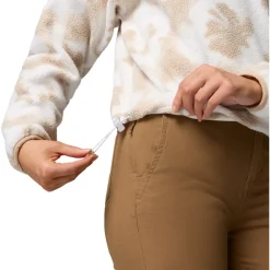 Helvetia II Printed Cropped 1/2-Snap Pullover - Women's