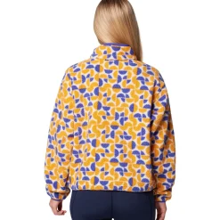 Helvetia II Printed Cropped 1/2-Snap Pullover - Women's