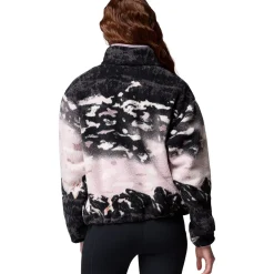 Helvetia II Printed Cropped 1/2-Snap Pullover - Women's