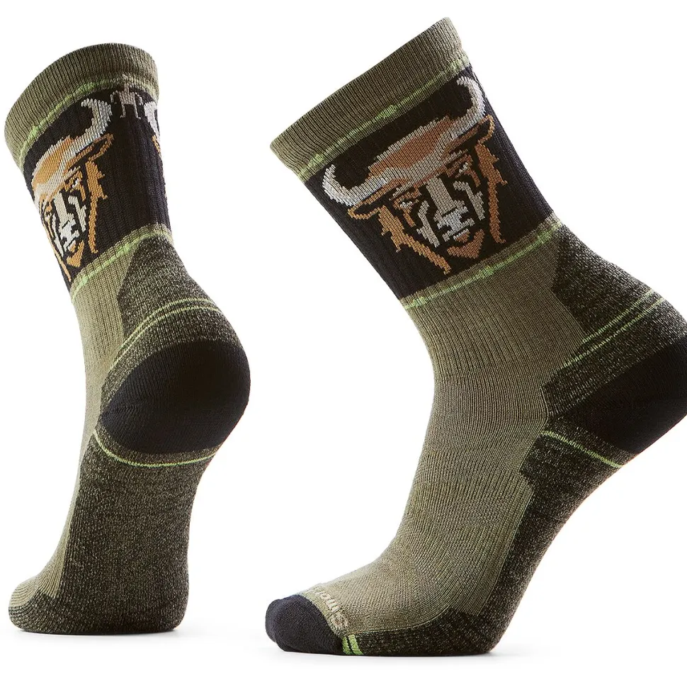 Hike Light Cushion Bison Crew Sock