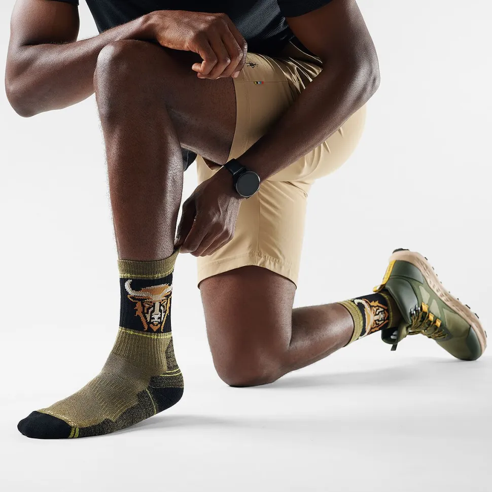 Hike Light Cushion Bison Crew Sock