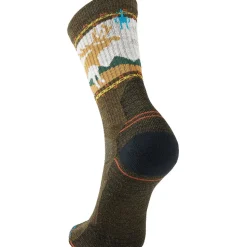 Hike Light Cushion Mountain Moose Crew Sock - Men's