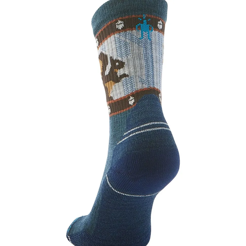 Hike Light Cushion Squirrely Print Crew Sock - Women's